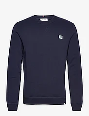 Les Deux - Piece Sweatshirt SMU - sweatshirts - dark navy/mint-charcoal - 0