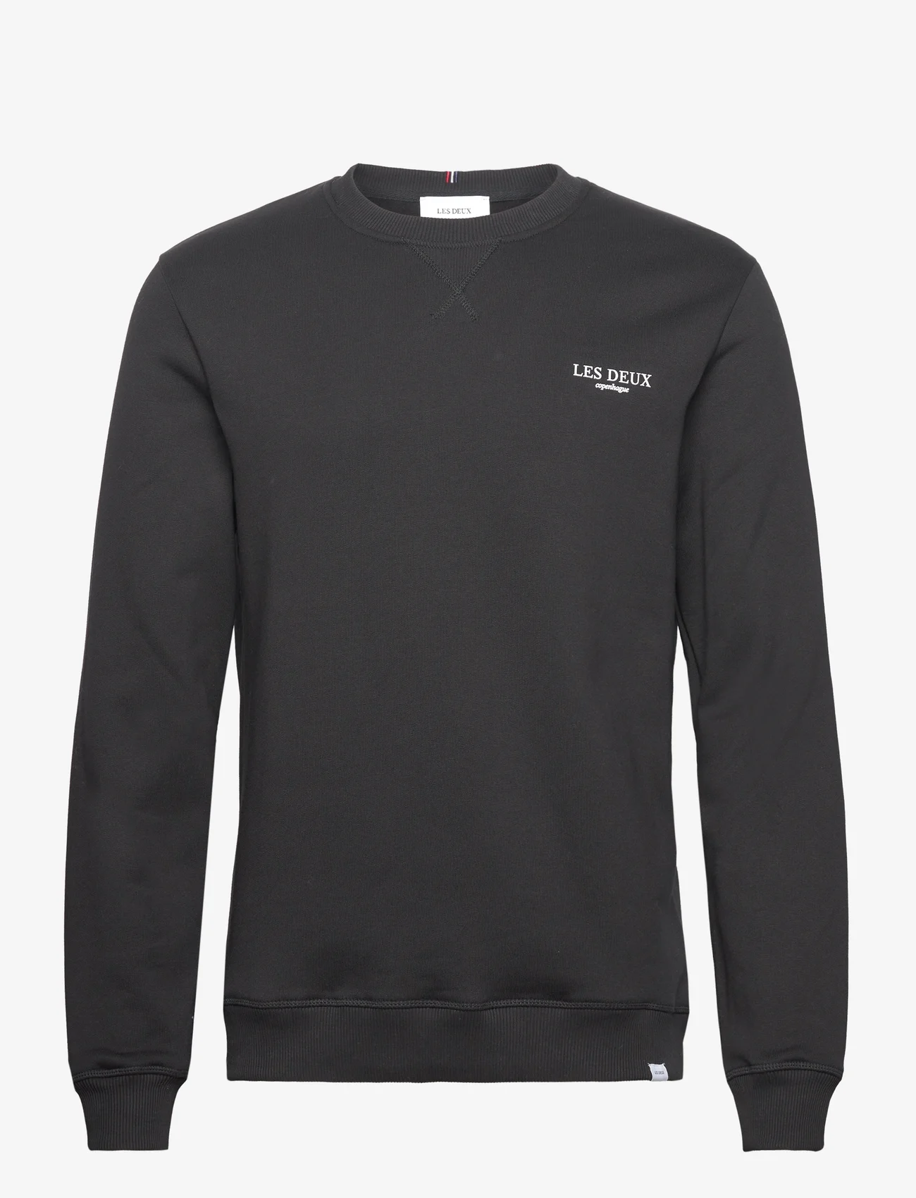 Les Deux - Toulon Sweatshirt - svetarit - black/white - 0