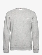 Toulon Sweatshirt - LIGHT GREY MÉLANGE/WHITE