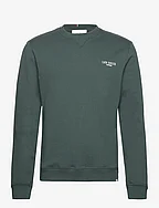 Toulon Sweatshirt - PINE GREEN/WHITE
