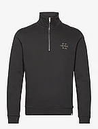 Les Deux II Half-Zip Sweatshirt 2.0 - BLACK/PLATINUM