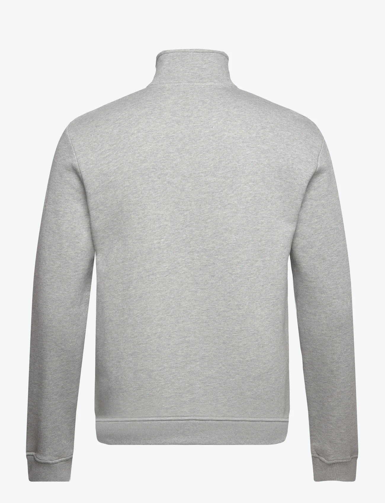 Les Deux - Les Deux II Full Zip Sweatshirt 2.0 - sweatshirts - light grey melange/white - 1