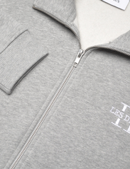 Les Deux - Les Deux II Full Zip Sweatshirt 2.0 - swetry - light grey melange/white - 2