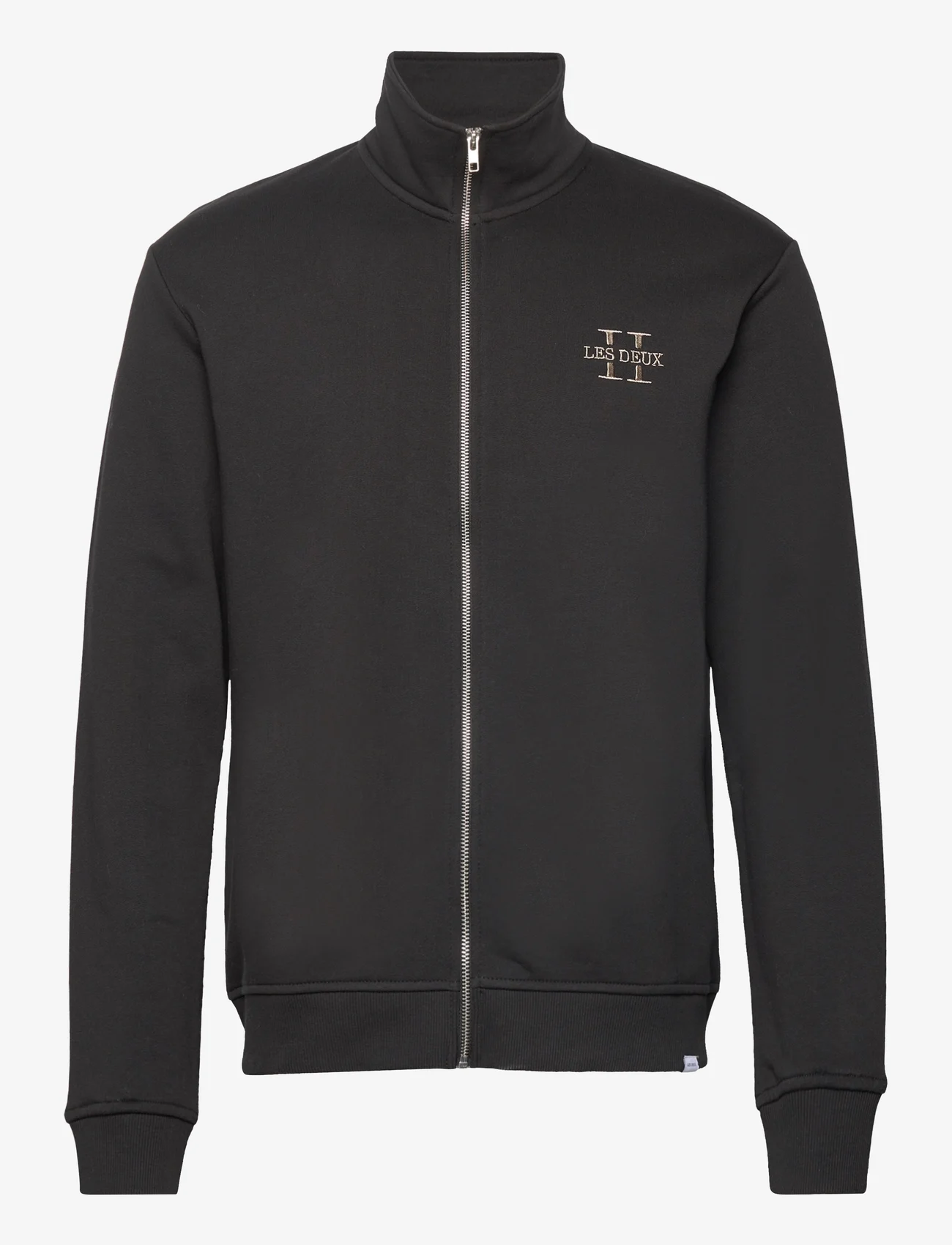 Les Deux - Les Deux II Full Zip Sweatshirt 2.0 - sweatshirts - black/platinum - 0