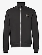 Les Deux II Full Zip Sweatshirt 2.0 - BLACK/PLATINUM