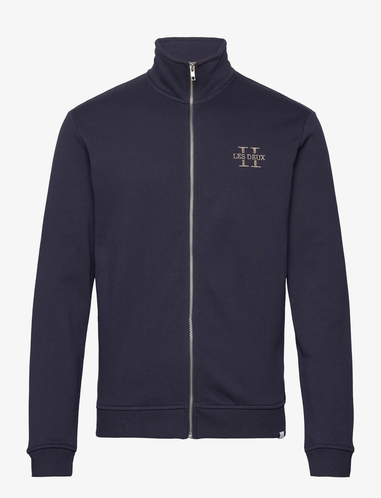 Les Deux - Les Deux II Full Zip Sweatshirt 2.0 - dressipluusid - dark navy/platinum - 0