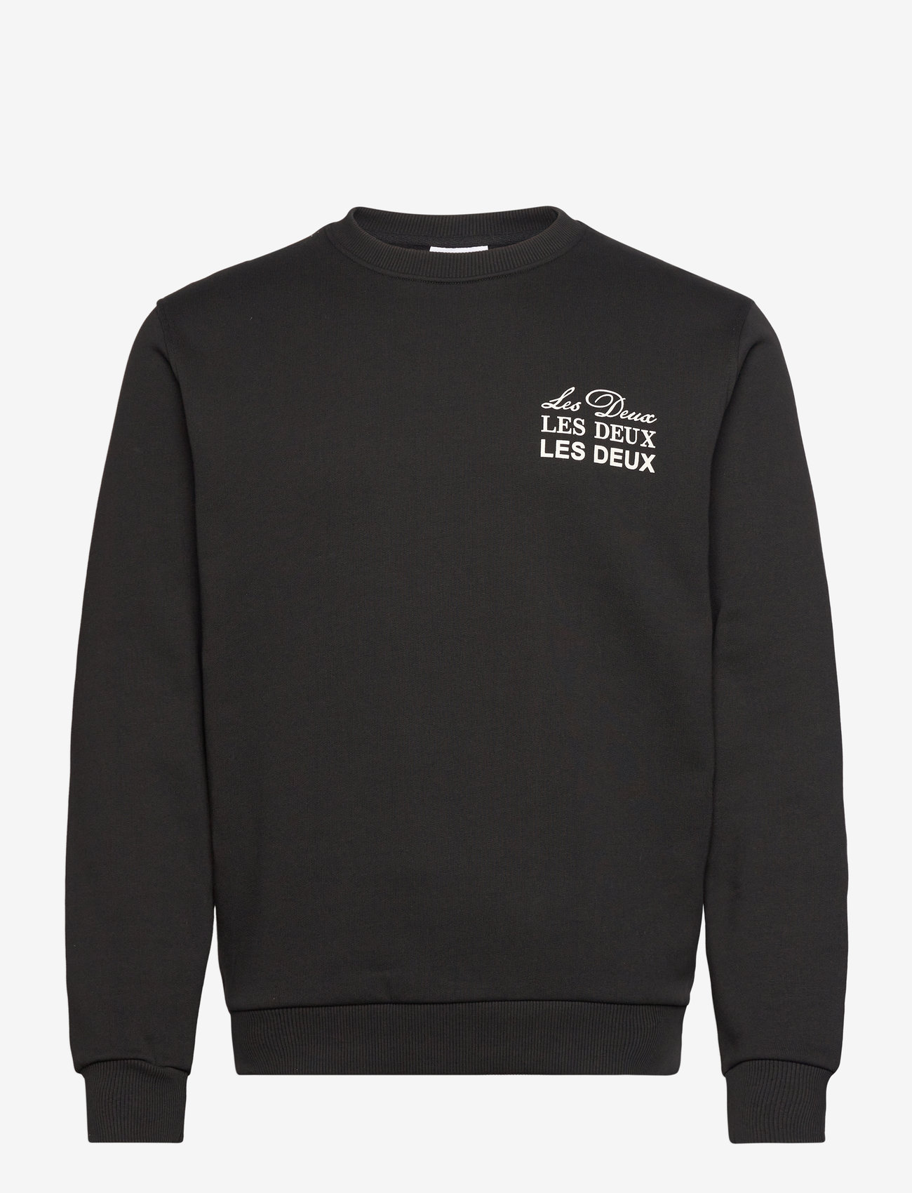 Les Deux - Triple Sweatshirt - shoppa efter tillfälle - black/ivory - 0