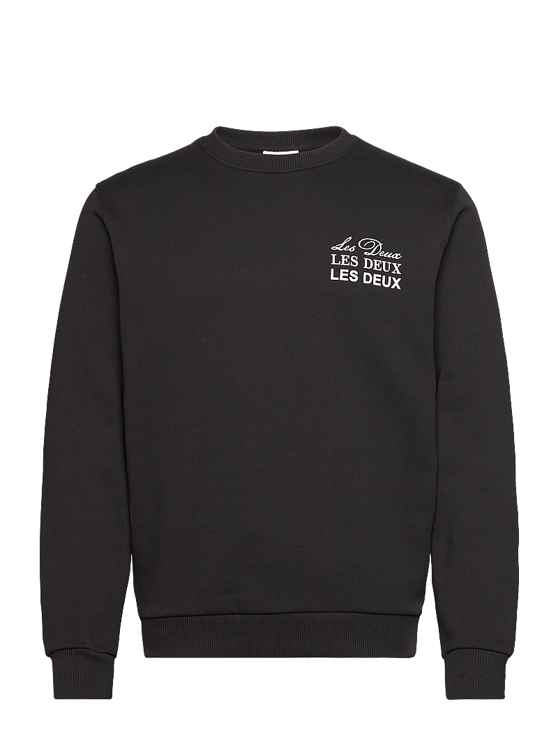 Les Deux - Triple Sweatshirt - shoppa efter tillfälle - black/ivory - 0