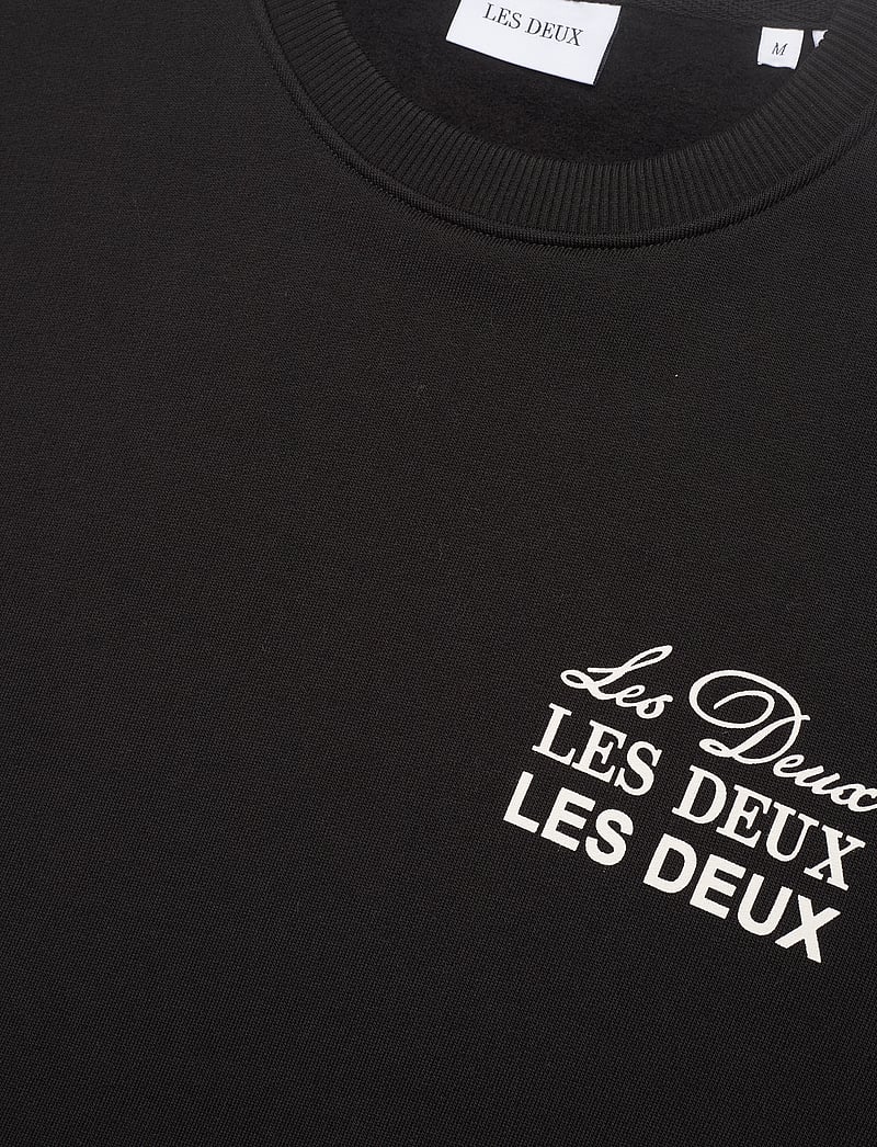 Les Deux - Triple Sweatshirt - shoppa efter tillfälle - black/ivory - 2