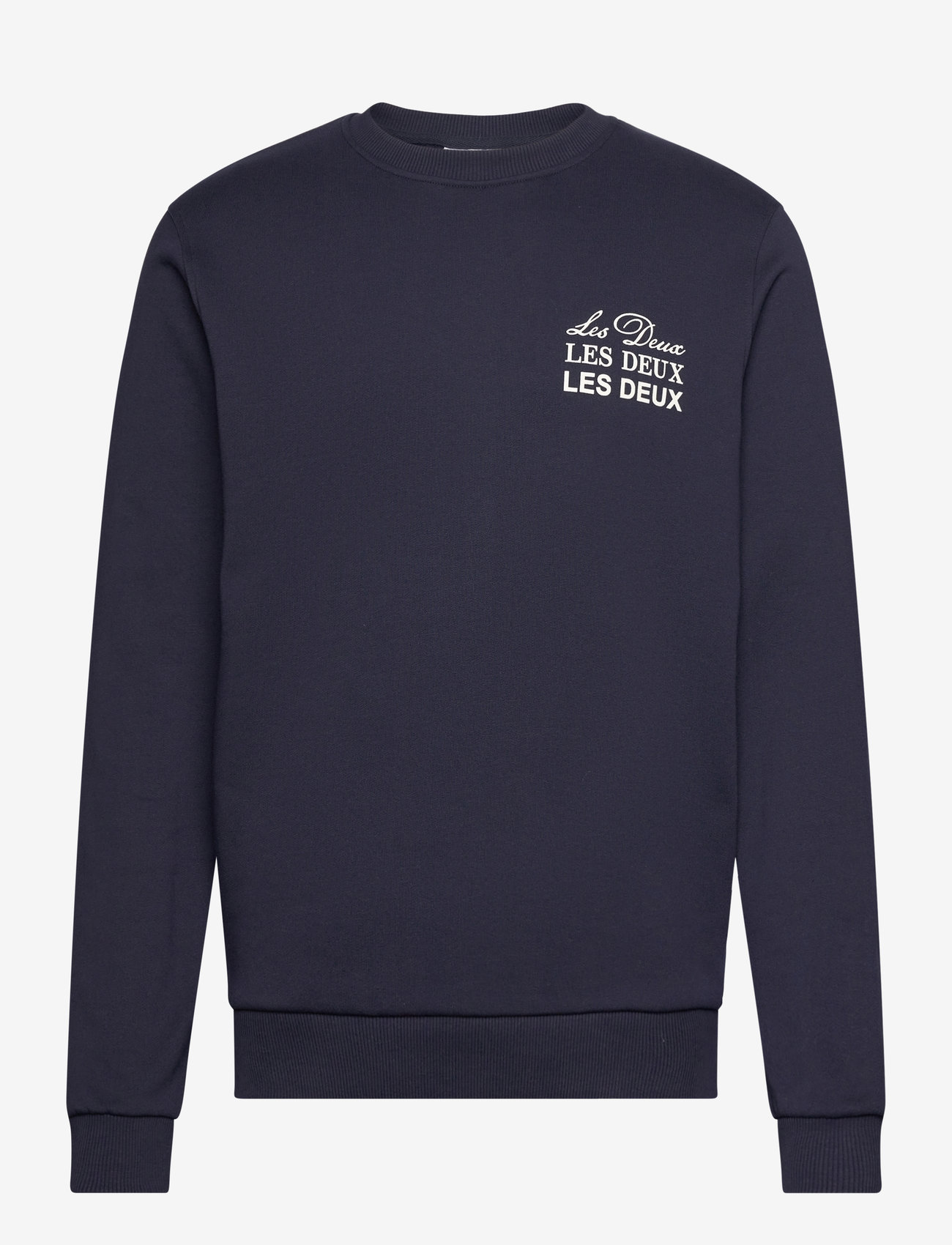 Les Deux - Triple Sweatshirt - shop efter anledning - dark navy/ivory - 0
