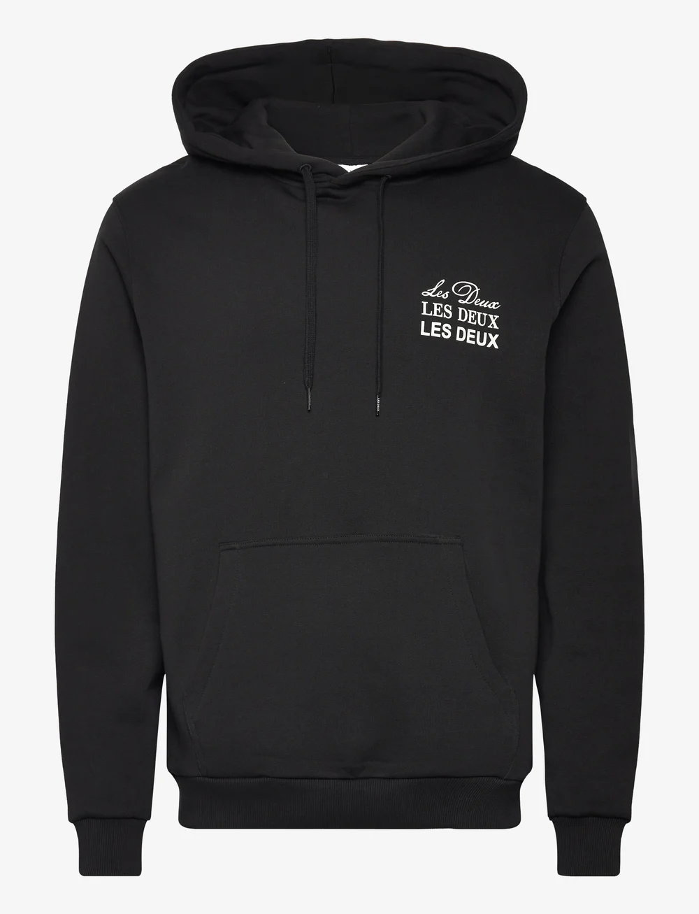 Les Deux - Triple Hoodie - hoodies - black/ivory - 0