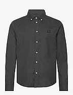 Piece Brushed Shirt - BLACK/CHARCOAL-GREY