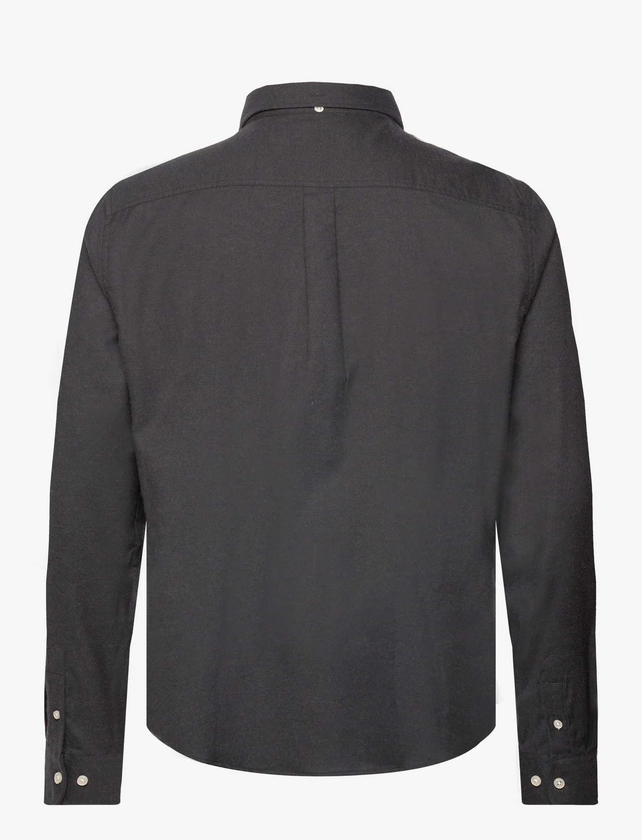 Les Deux - Piece Brushed Shirt - basic-hemden - black/charcoal-grey - 1