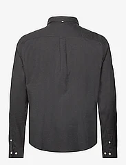 Les Deux - Piece Brushed Shirt - basic-hemden - black/charcoal-grey - 1