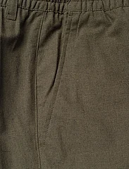 Les Deux - Pino Linen Pants - linen trousers - olive night - 2