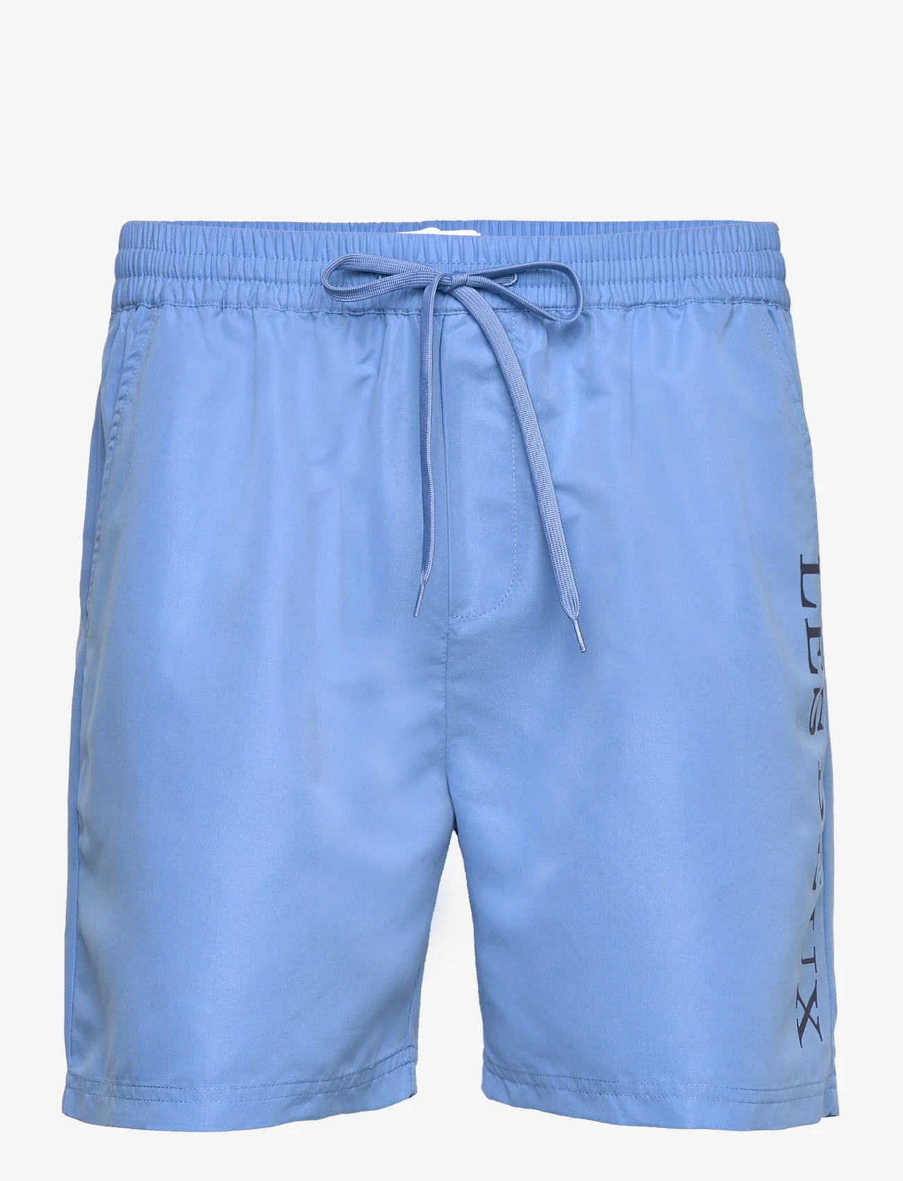 Les Deux - Les Deux Logo Swim Shorts - badeshorts - washed denim blue/dark navy - 0
