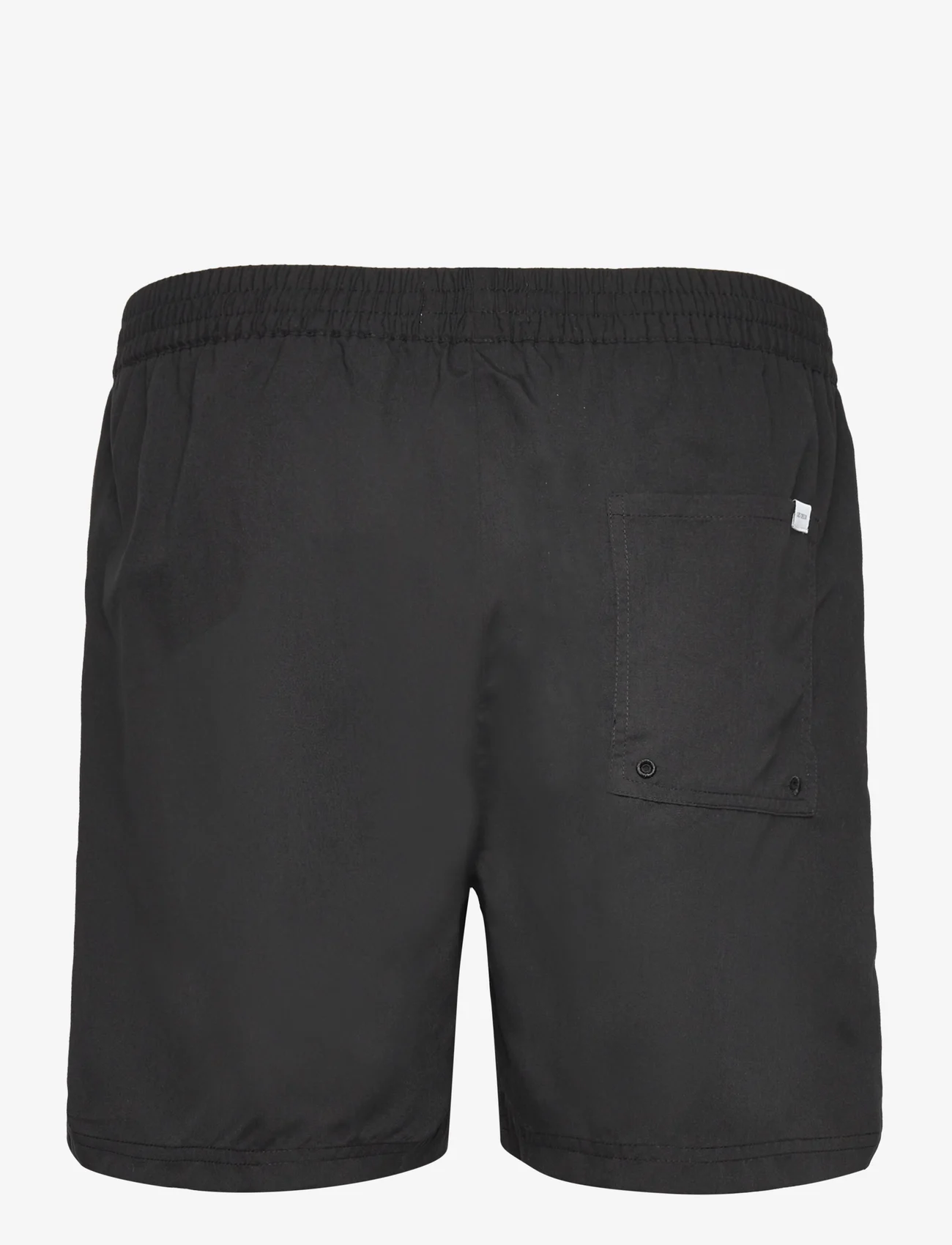 Les Deux - Les Deux Logo Swim Shorts - laveste priser - black/ivory - 1