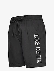 Les Deux - Les Deux Logo Swim Shorts - laveste priser - black/ivory - 2
