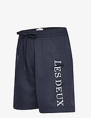 Les Deux - Les Deux Logo Swim Shorts - lühikesed ujumispüksid - dark navy/white - 2