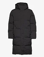 Mayfield Padded Coat - BLACK/WHITE