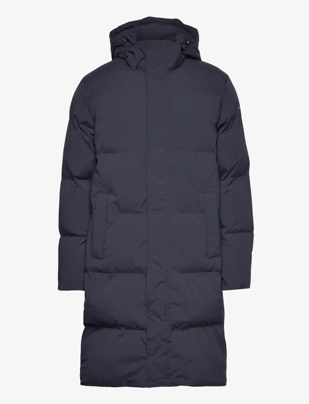 Les Deux - Mayfield Padded Coat - padded jackets - dark navy/white - 0