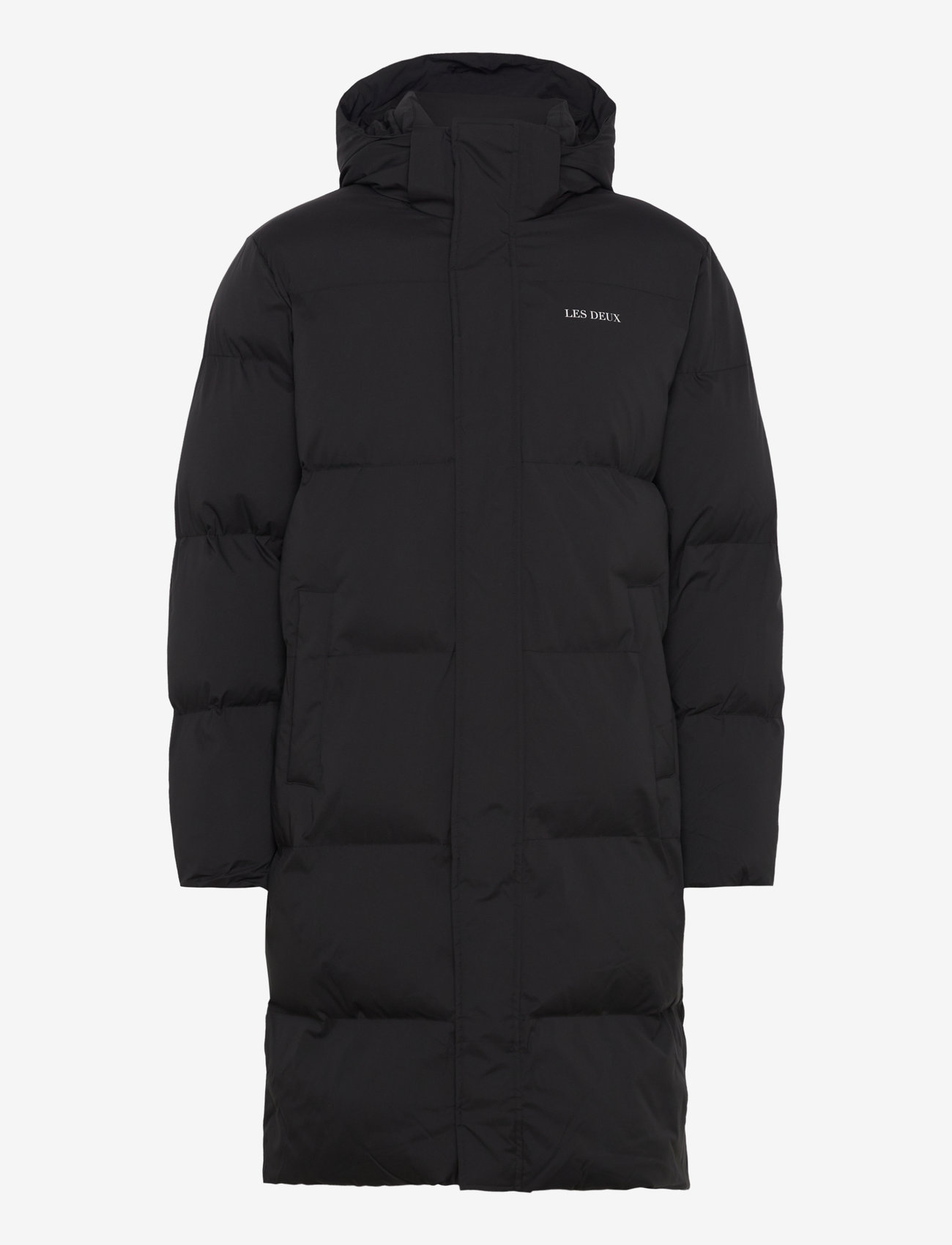 Les Deux - Mayfield Padded Coat 3.0 - ziemas jakas - black/ivory - 0