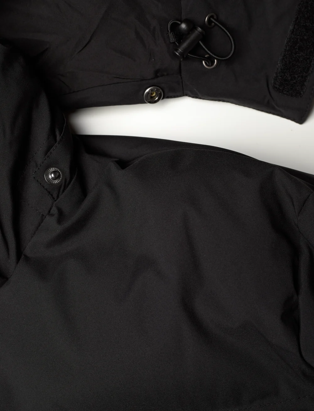 Les Deux - Mayfield Padded Coat 3.0 - vinterjakker - black/ivory - 3