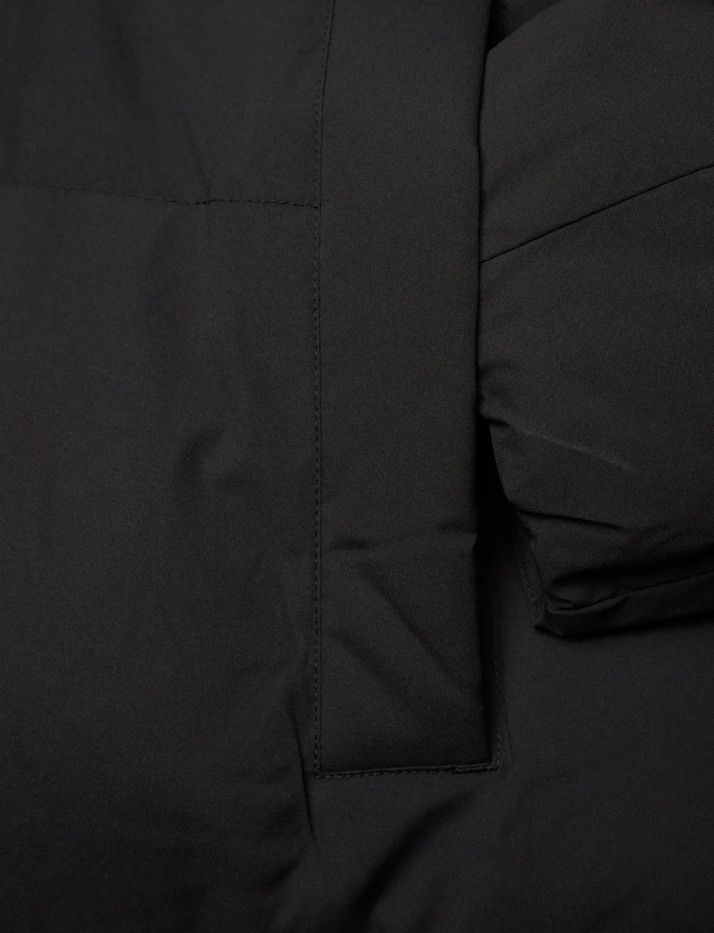 Les Deux - Mayfield Padded Coat 3.0 - vinterjakker - black/ivory - 4