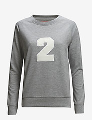 Les Deux - Charles T-Shirt - kortermede t-skjorter - grey - 0