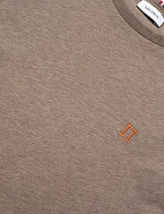 Les Deux - Nørregaard T-Shirt Kids - marškinėliai trumpomis rankovėmis - walnut melange/orange - 2