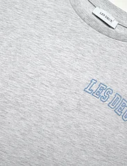 Les Deux - Blake T-Shirt Kids - marškinėliai - snow melange/washed denim blue - 2