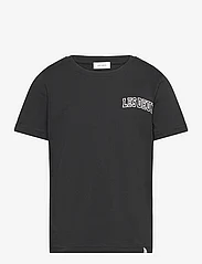 Les Deux - Blake T-Shirt Kids - topy i koszulki - black/ivory - 0