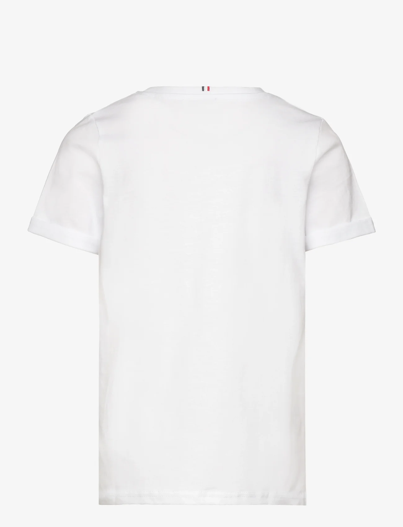 Les Deux - Nørregaard T-Shirt Kids - marškinėliai trumpomis rankovėmis - white/orange - 1