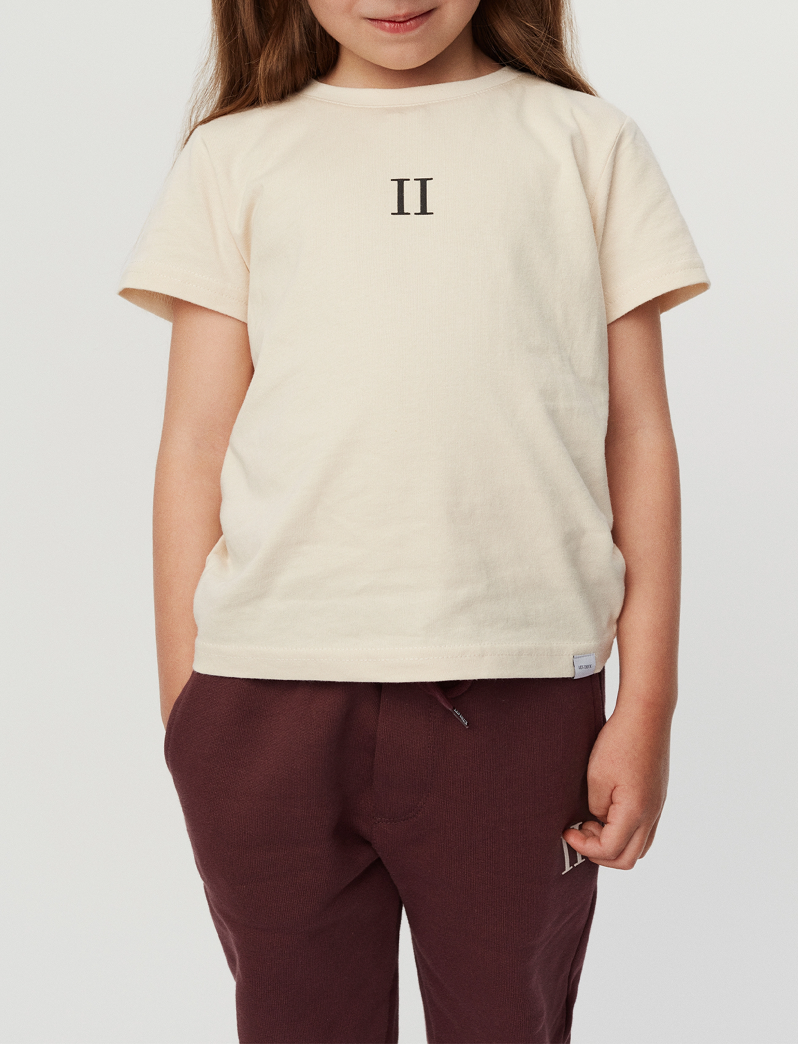 Les Deux - Mini Encore T-shirt Kids - ivory/black - 2