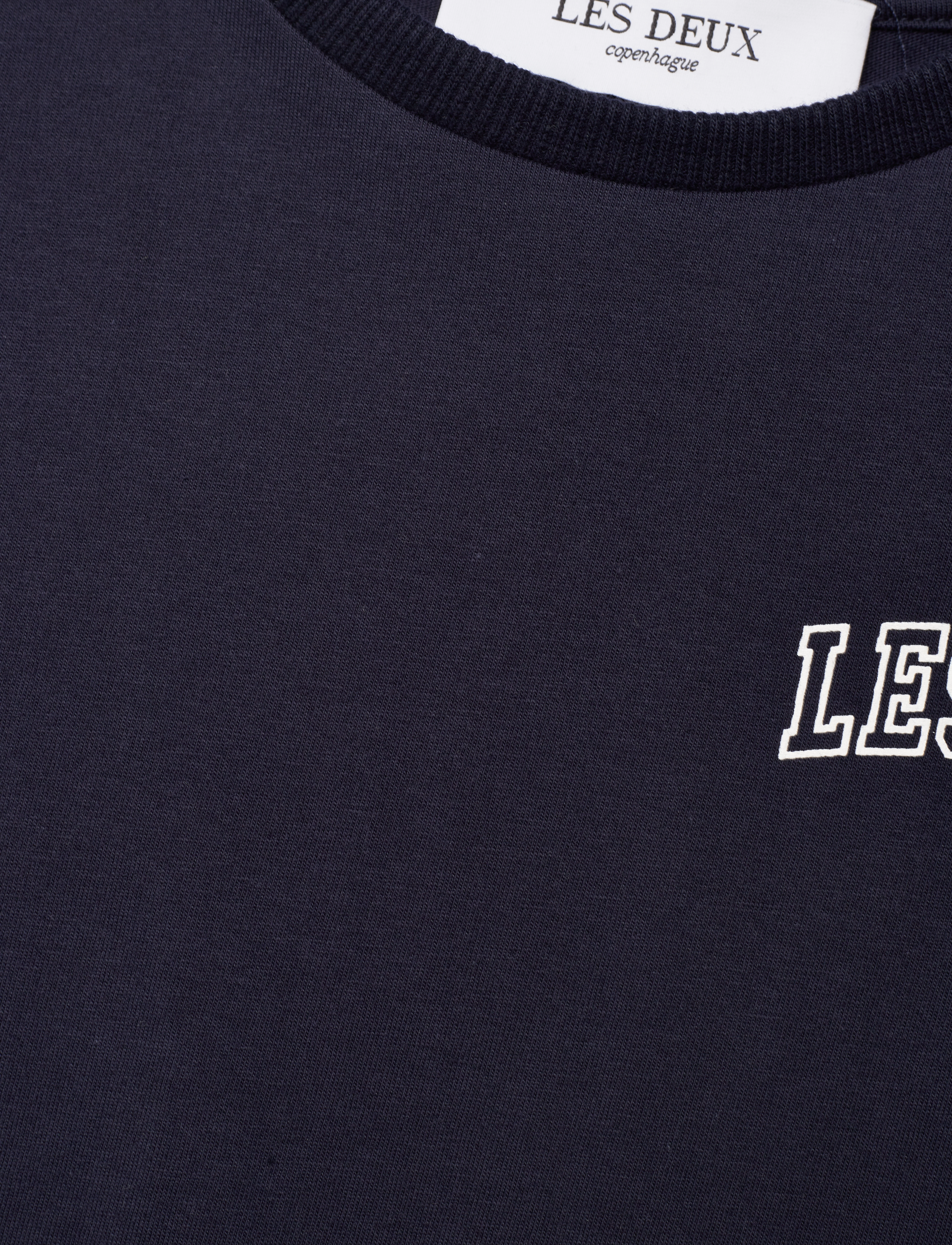 Les Deux - Blake T-Shirt Kids - dark navy/ivory - 2