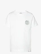 Globe T-Shirt Kids - WHITE/DARK IVY GREEN
