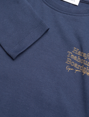 Les Deux - Harajuku LS T-Shirt Kids - marškinėliai ilgomis rankovėmis - midnight blue/mustard yellow - 2