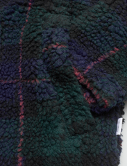 Les Deux - Ren Zipper Sweatshirt Kids - fleece-jakke - pine green/dark navy - 3