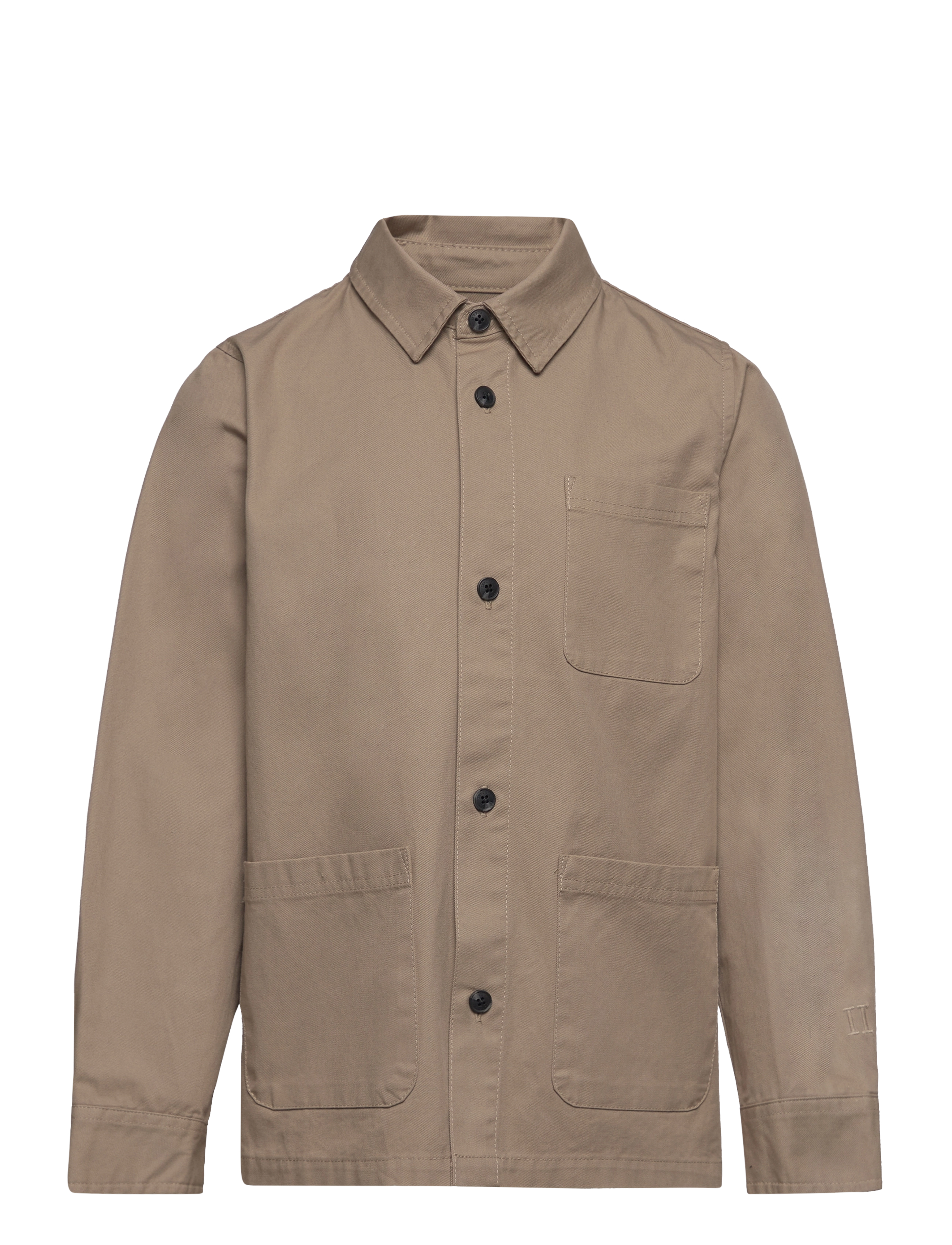 Jason Twill Overshirt Kids - DESERT TAUPE