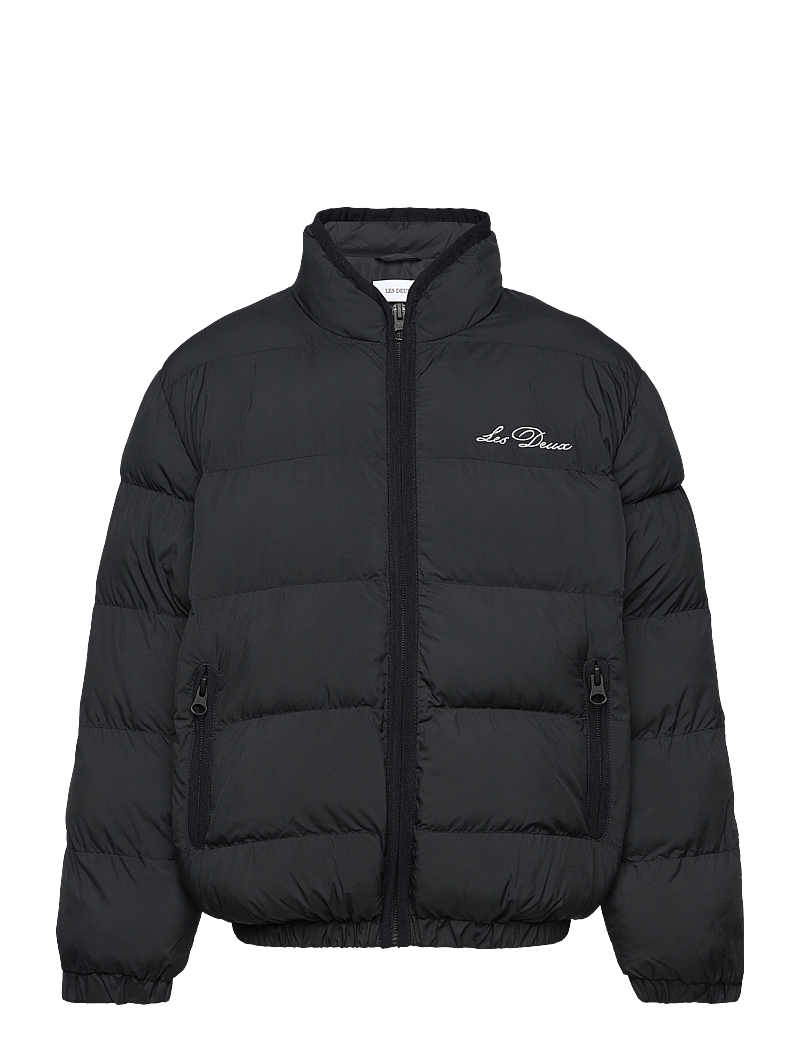 Les Deux - Newport Padded Jacket Kids - winterjacke - black - 0