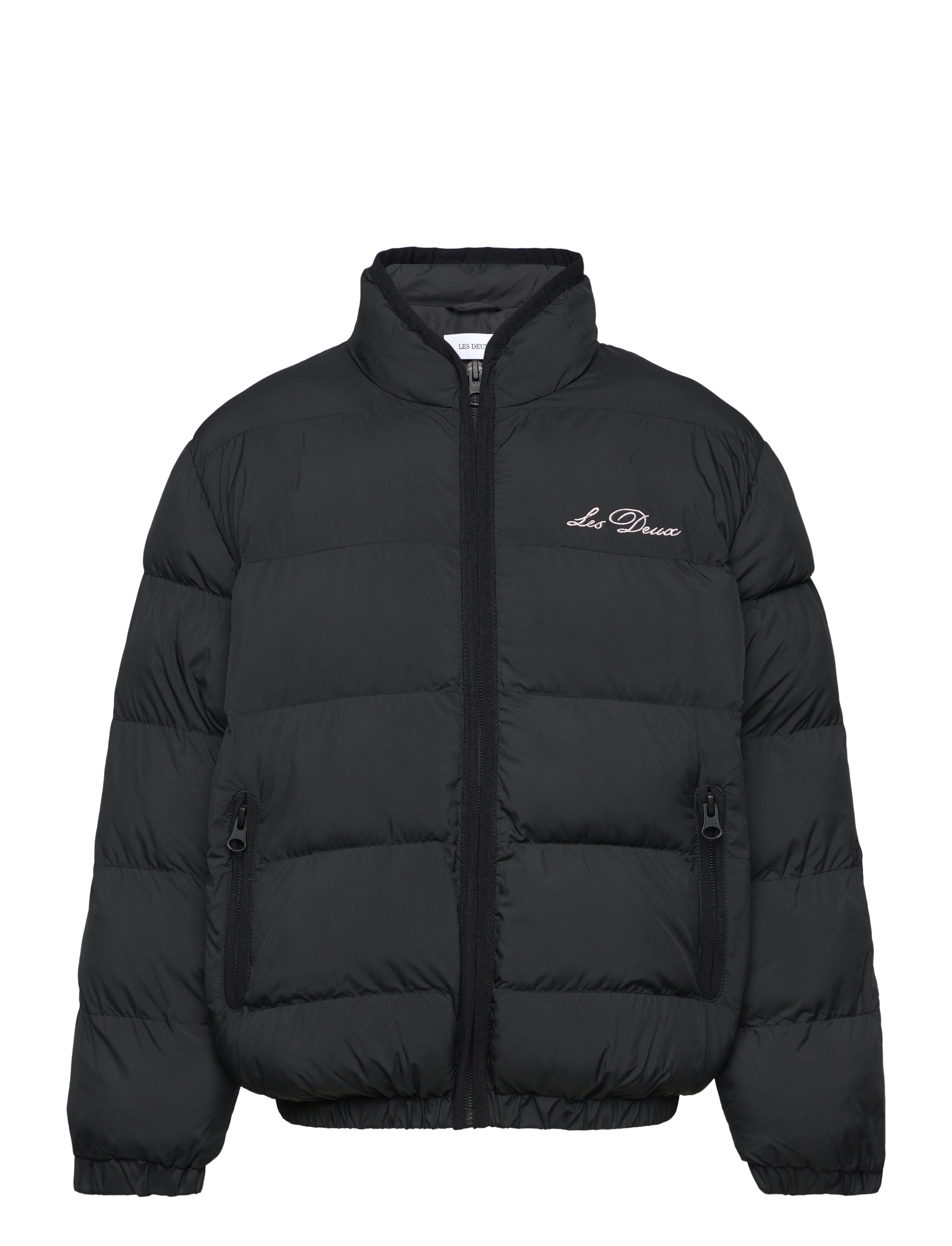 Les Deux Newport Padded Jacket Kids - Jackor - BLACK / black
