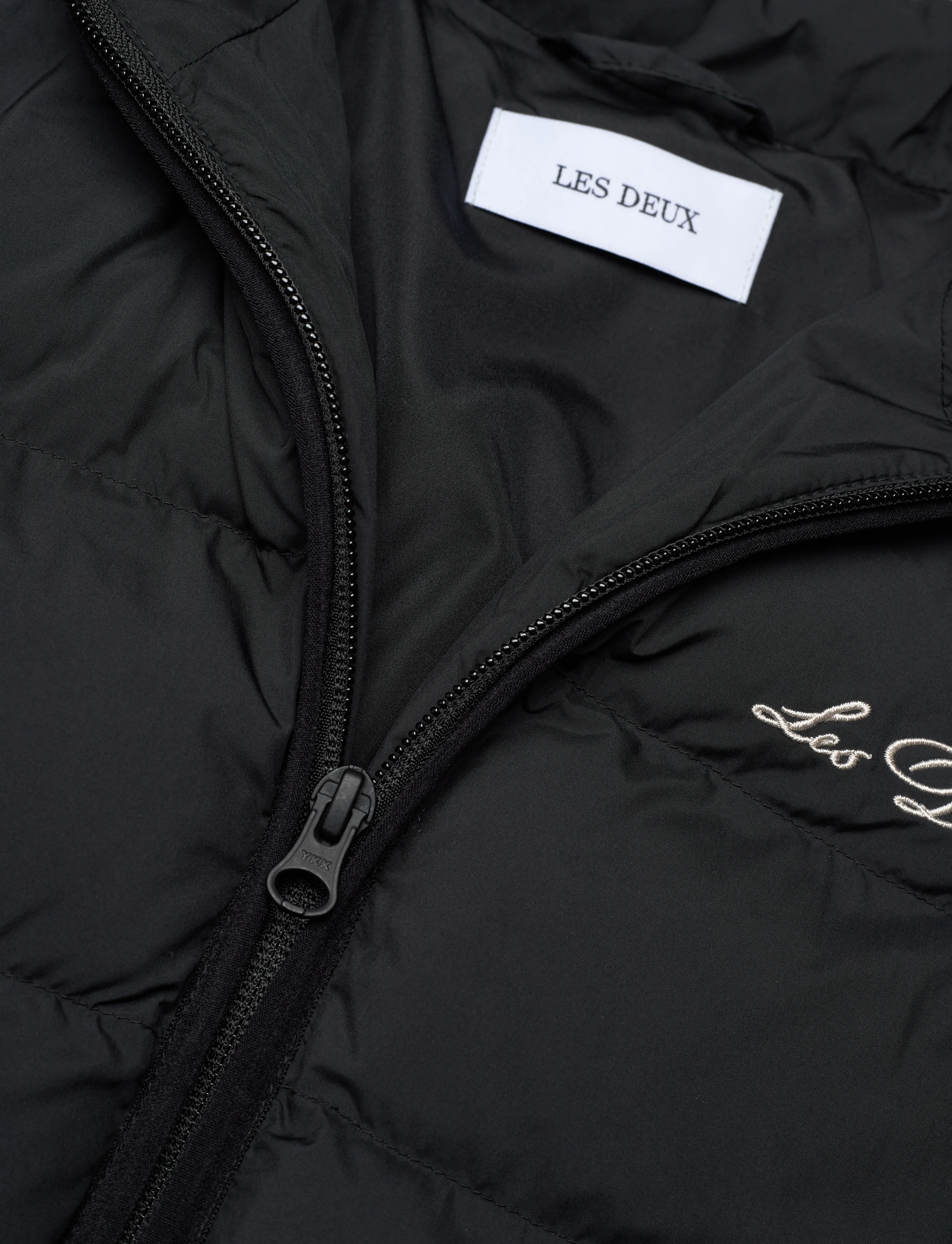 Les Deux - Newport Padded Jacket Kids - dunjackor & fodrade jackor - black - 2