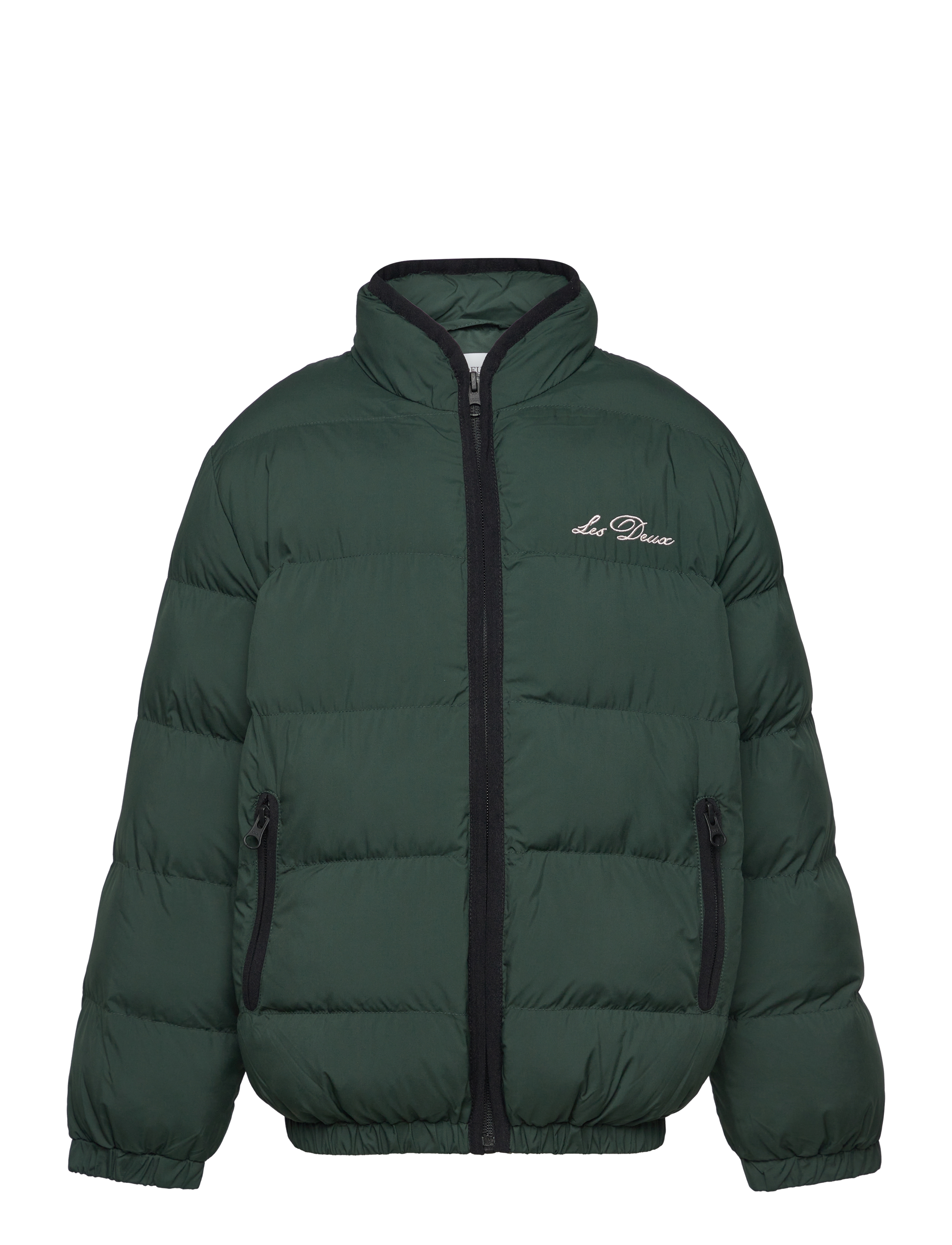 Les Deux - Newport Padded Jacket Kids - winterjacke - pine green - 0