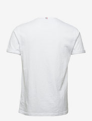 Les Deux - Amalfi T-Shirt - kurzärmelige - white/baked apple red - 1