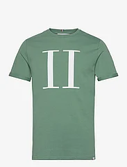 Les Deux - Encore T-Shirt - nordic style - dark ivy green/white - 0