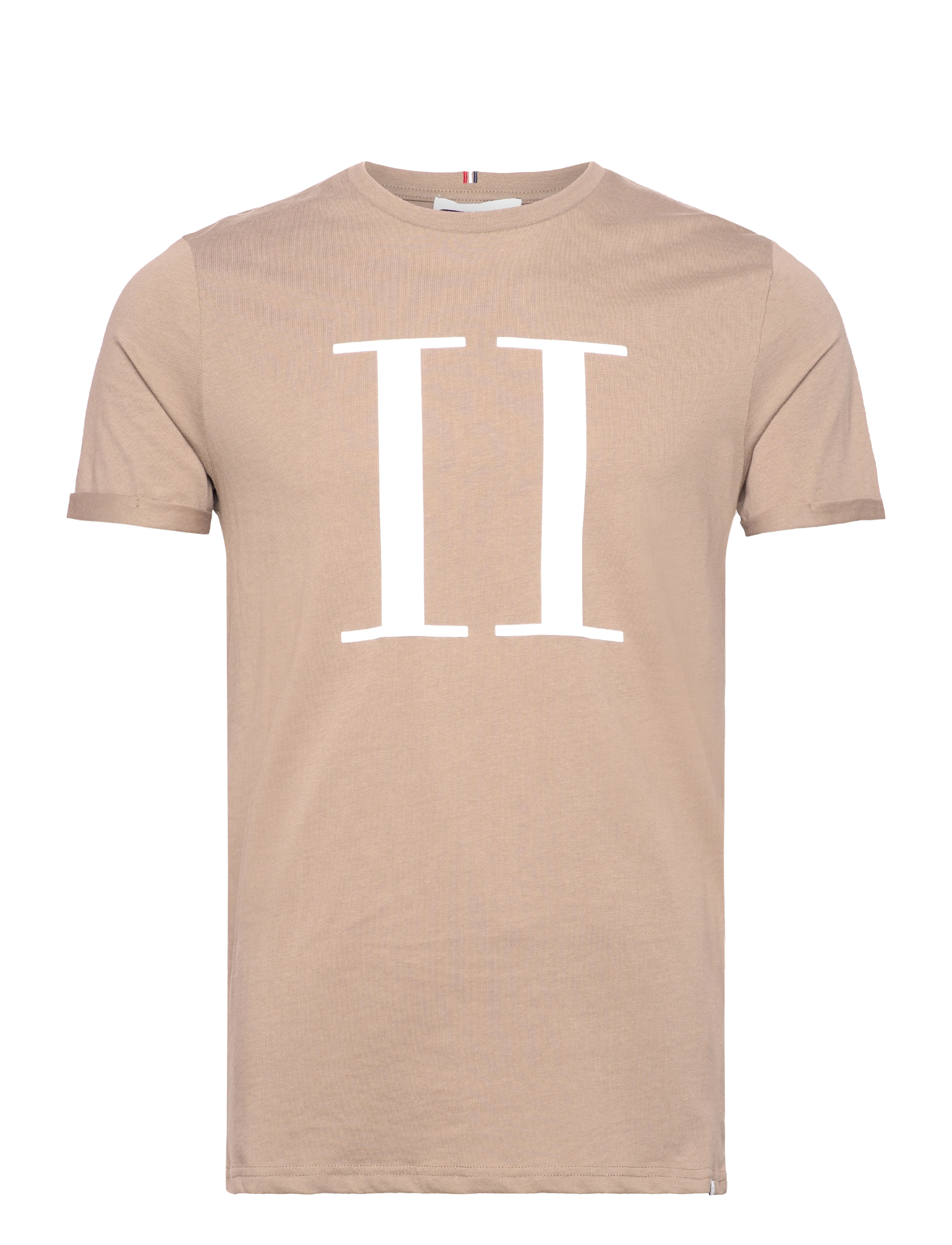 Les Deux - Encore T-Shirt - walnut/white - 1