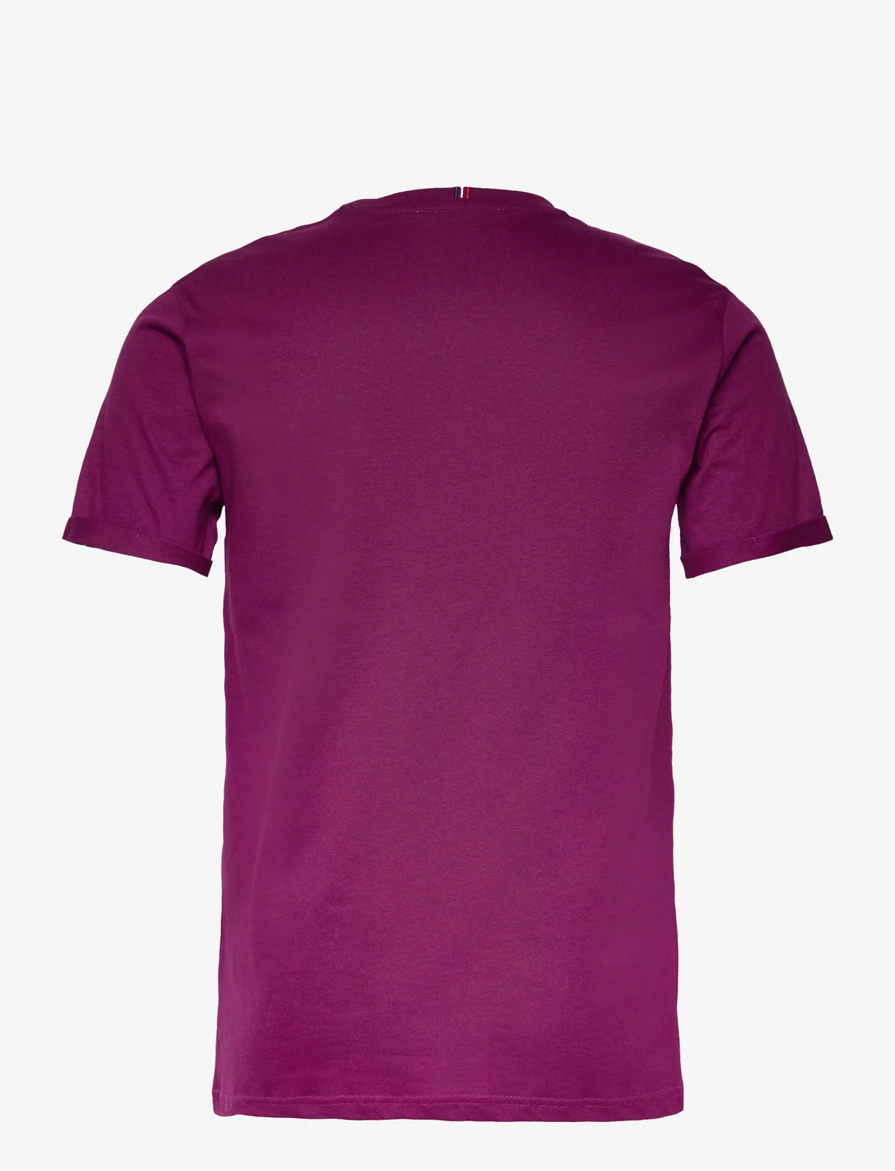 Les Deux - Nørregaard T-Shirt - die niedrigsten preise - dark purple/orange - 1