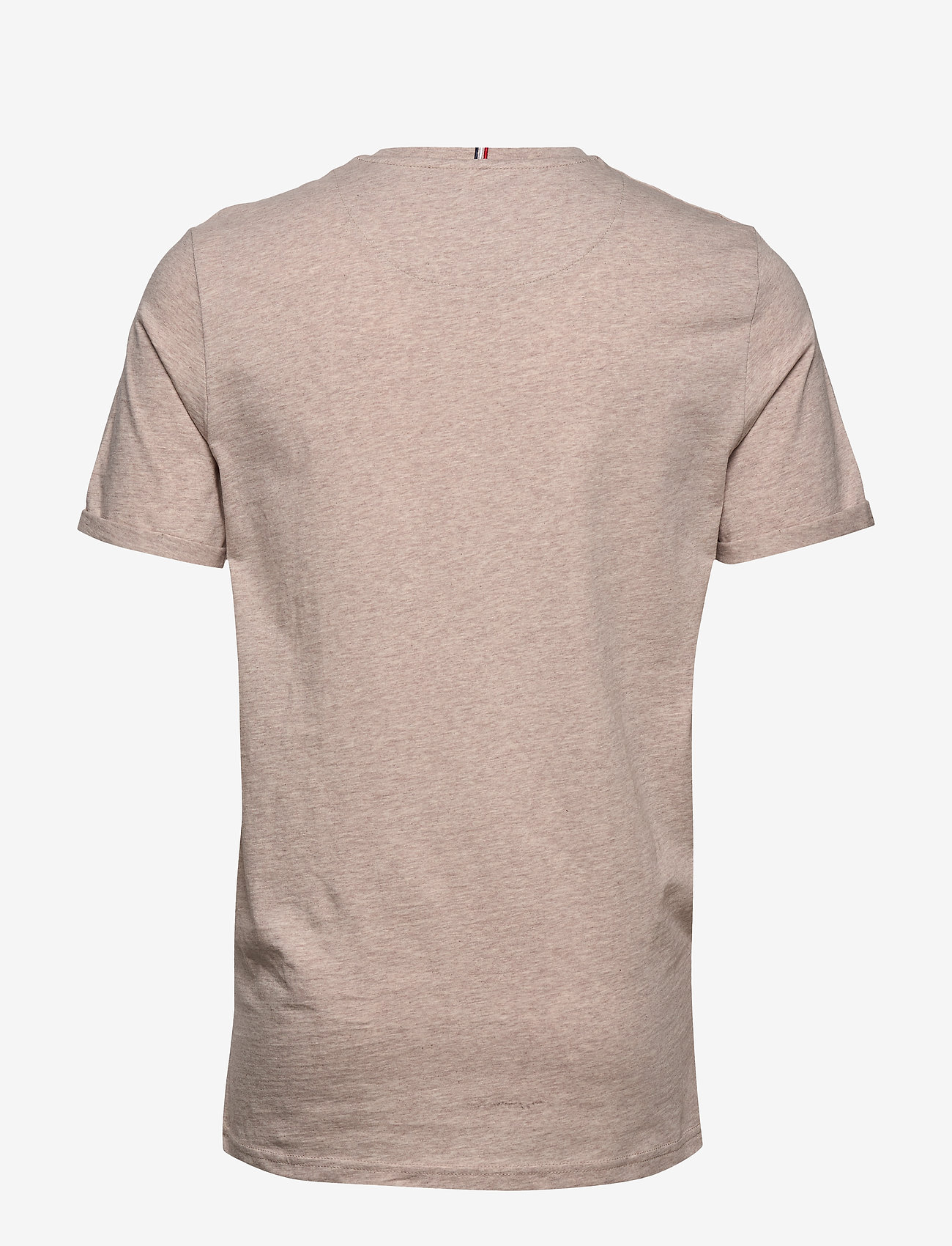 Les Deux - Piece T-Shirt - light brown melange/navy-lt. blue - 1