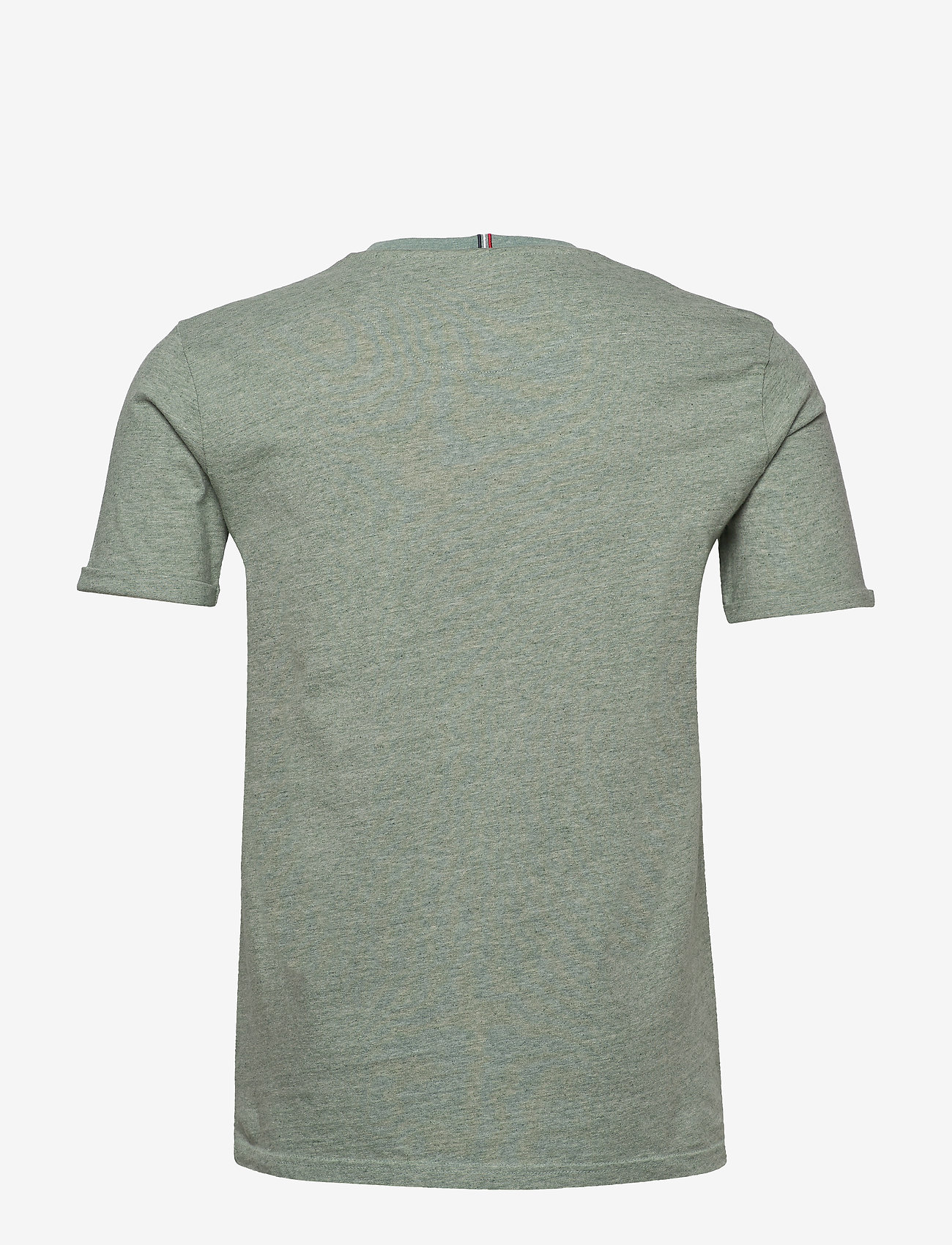 Les Deux - Fleur-De-Lis T-Shirt - petrol melange/dark navy - 1