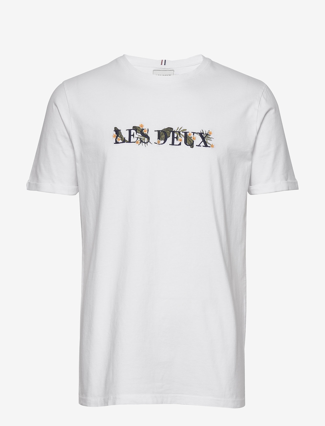 Les Deux - Fleur-De-Lis T-Shirt - white/black - 0